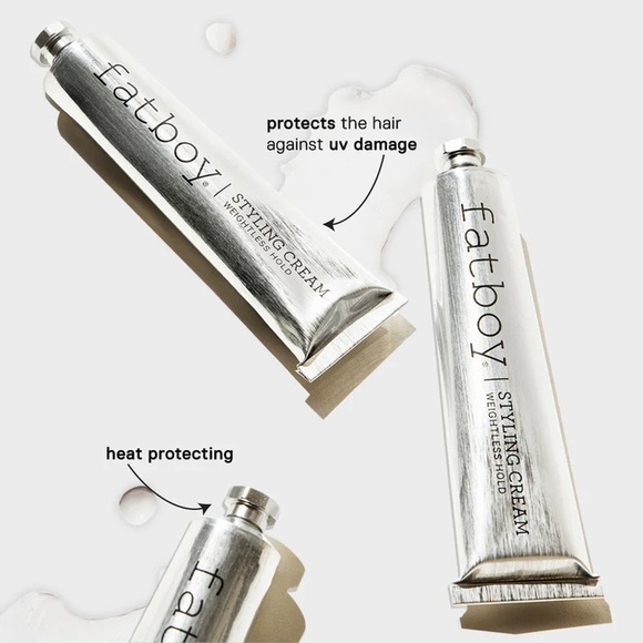 FATBOY STYLING CREAM WEIGHTLESS HOLD 3.4 oz. New - Picture 3 of 7